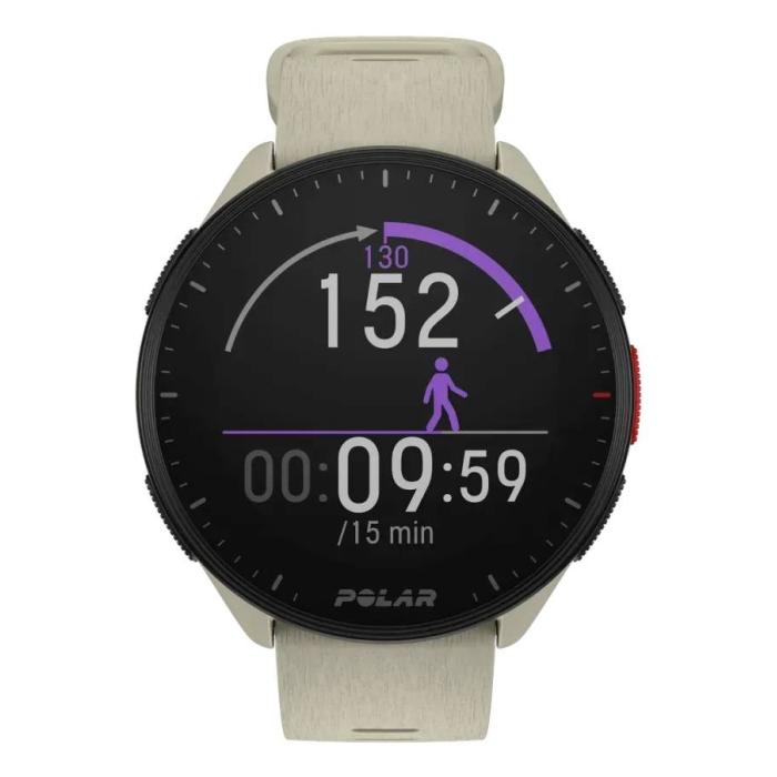 Polar Pacer 3.05 cm (1.2'') MIP 45 mm Digital 240 x 240 pixels White GPS (satellite)