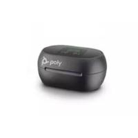 Poly Voyager Free 60+ UC Black Touchscreen Charge Case for BT700 USB-A Adapter