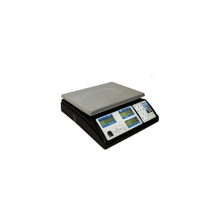 Posiflex Minerva 56 PPI Black, Stainless steel Countertop Rectangle Electronic kitchen scale