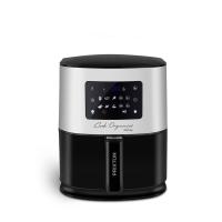 PRIXTON Cook Organics Pro Single 6 L Stand-alone 1700 W Hot air fryer Black, Silver