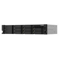 QNAP TS-864EU-8G NAS/storage server Rack (2U) Intel® Celeron® 8 GB DDR4 0 TB QNAP Turbo System Black