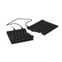 R-Go Tools Ergonomic keyboard R-Go Split Break v2 with break software, ergonomic split keyboard, QWERTY (ES), Wired, black