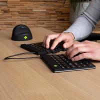 R-Go Tools Ergonomic keyboard R-Go Split Break with break software, ergonomic split keyboard, QWERTY (PT), Bluetooth, black, view image 24 of 30