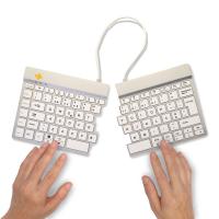 R-Go Tools Ergonomic keyboard R-Go Split Break with break software, ergonomic split keyboard, QWERTY (PT), Bluetooth, white, view image 6 of 32