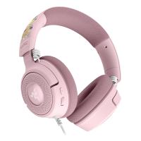 Razer Kraken V4 X – Pikachu & Eevee Edition Headset Wired Head-band Gaming USB Type-C / USB Type-A Pink