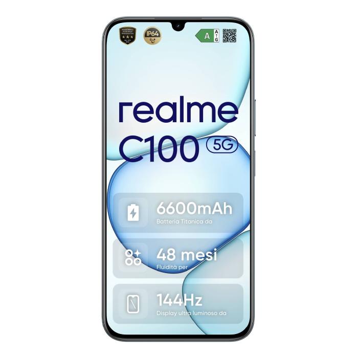 realme C100 5G 17.3 cm (6.8'') Dual SIM Android 16.0 USB Type-C 4 GB 256 GB 6600 mAh Green — image 12 of 22