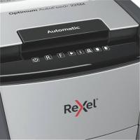 Rexel AutoFeed+ 225M paper shredder Micro-cut shredding 55 dB 23 cm Black, Grey, view image 5 of 5