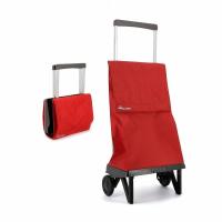 Rolser Plegamatic MF Black, Red Trolley bag