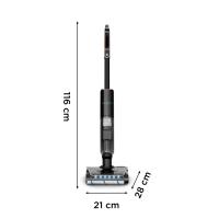 Rowenta X-Clean 7 GZ5736E0 stick vacuum/electric broom 2-in-1 stick vacuum Battery Dry&wet Bagless Black, view image 5 of 6