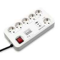 Salicru SPS SAFE MASTER+ White 6 AC outlet(s) 230 V 1.4 m