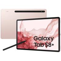 Samsung Galaxy Tab S8+ 5G SM-X806B Qualcomm Snapdragon LTE 128 GB 31.5 cm (12.4'') 8 GB Wi-Fi 6E (802.11ax) Android 12 Pink gold