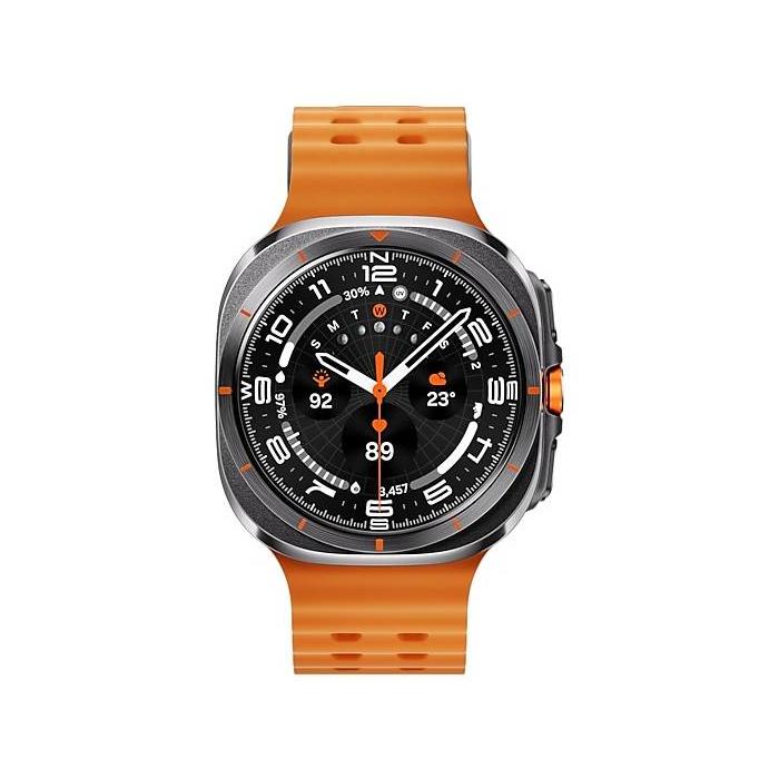 Samsung Galaxy Watch Ultra 3.81 cm (1.5'') AMOLED 47 mm Digital 480 x 480 pixels Touchscreen 4G Grey, Titanium Wi-Fi GPS