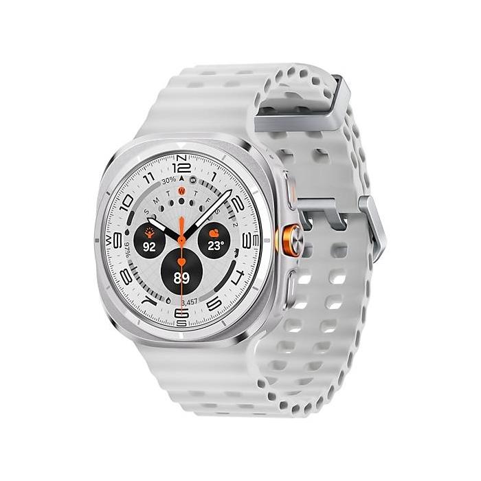 Samsung Galaxy Watch Ultra 3.81 cm (1.5'') AMOLED 47 mm Digital 480 x 480 pixels Touchscreen 4G Titanium, White Wi-Fi GPS — image 3 of 4