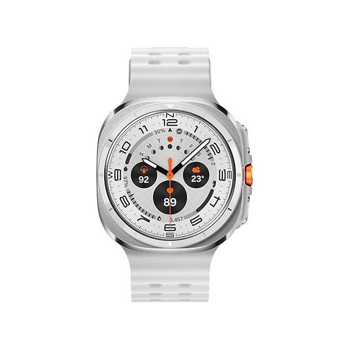 Samsung Galaxy Watch Ultra 3.81 cm (1.5'') AMOLED 47 mm Digital 480 x 480 pixels Touchscreen 4G Titanium, White Wi-Fi GPS — image 2 of 4