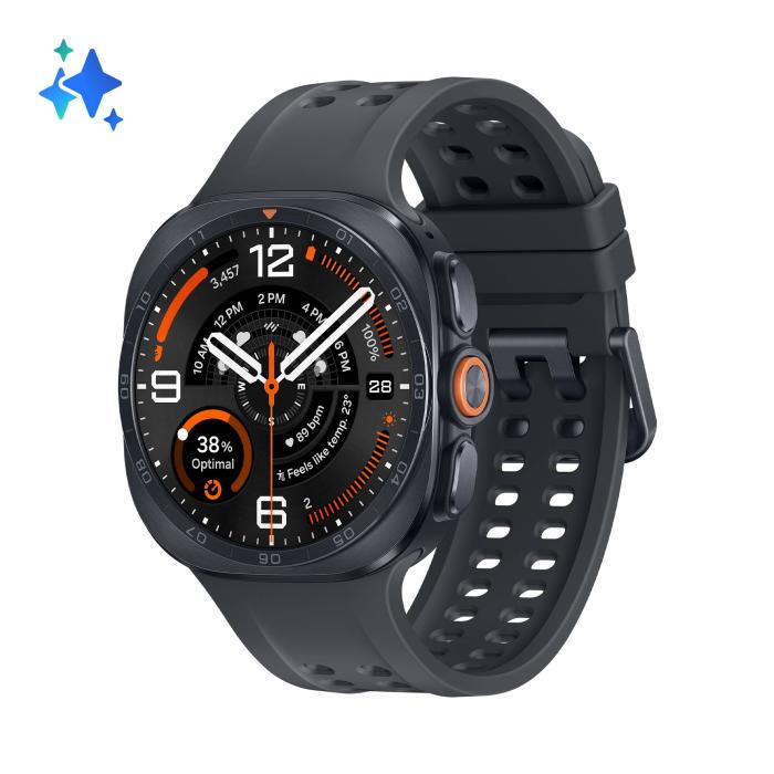Samsung Galaxy Watch Ultra2 3.81 cm (1.5'') AMOLED 47 mm Digital 498 x 498 pixels Touchscreen 4G Grey Wi-Fi GPS (satellite) — image 7 of 12
