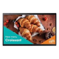 Samsung QB24C-T Digital signage flat panel 61 cm (24'') LED Wi-Fi 250 cd/m² Full HD Black Touchscreen Built-in processor Tizen 7.0 16/7
