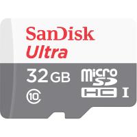 SanDisk Ultra MicroSDHC 32GB UHS-I + SD Adapter Class 10