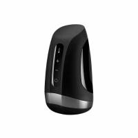 Satisfyer SAM103 male masturbator Black Acrylonitrile butadiene styrene (ABS), Silicone