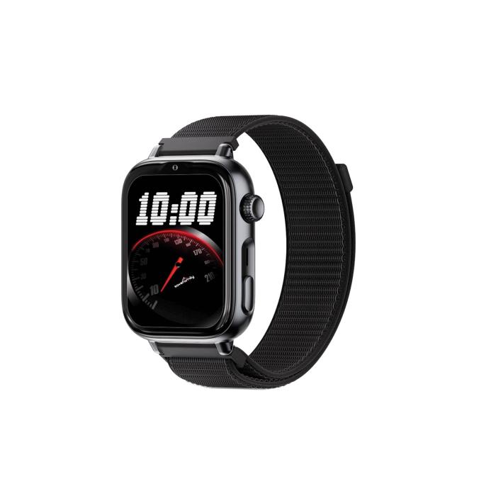 SaveFamily SaveWatch Plus 2 4.7 cm (1.85'') AMOLED Digital 410 x 502 pixels Touchscreen 4G Black Wi-Fi GPS (satellite)