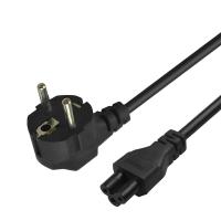 Savio Strom IEC 60320 C5 CEE 7/7 Sort 3m Stromkabel Black C5 coupler Power plug type C, view image 2 of 8