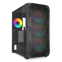 Sharkoon AK3 RGB Midi Tower Black