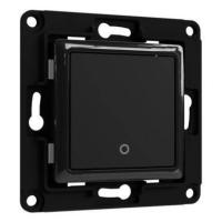 Shelly Wall Switch 1 light switch Black
