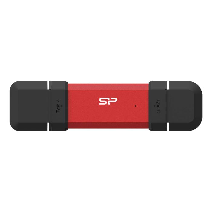 Silicon Power DS72 USB flash drive 250 GB USB Type-A / USB Type-C 3.2 Gen 2 (3.1 Gen 2) Red — image 3 of 4