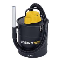 Sogo ASP-SS-16130 ash vacuum 1200 AW 20 L Black, Yellow