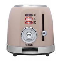 Sogo TOS-SS-5470 toaster 6 2 slice(s) Beige