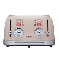 Sogo TOS-SS-5475 toaster 6 4 slice(s) Beige