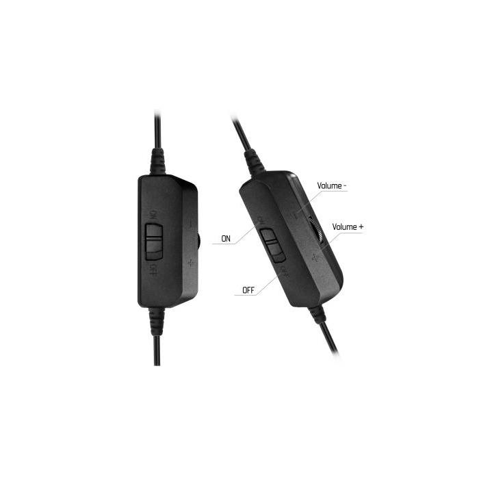Spirit of Gamer PRO-H7 Headset Wired Head-band Gaming USB Type-A Black — image 3 of 6