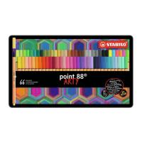 STABILO point 88 ARTY fineliner Multicolour 65 pc(s)