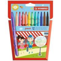 STABILO power felt pen Medium Multicolour 12 pc(s)