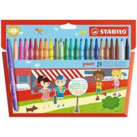 STABILO Power felt pen Medium Multicolour 24 pc(s)