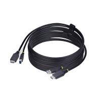 StarTech.com 10ft (3m) HDMI and USB 5Gbps KVM Cable, 4K 60Hz, HDMI 2.0 and USB Combo Cable for KVM Switches