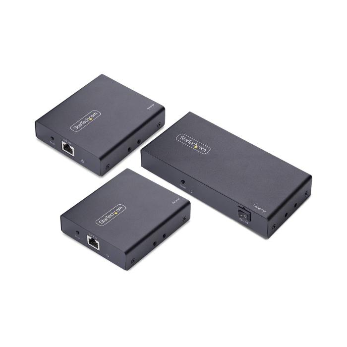 StarTech.com 2-Port HDMI Extender and Splitter Over CAT6, 4K 60Hz, Up to 230ft (70m), 1x2 HDMI over Ethernet Distribution