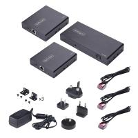 StarTech.com 2-Port HDMI Extender and Splitter Over CAT6, 4K 60Hz, Up to 230ft (70m), 1x2 HDMI over Ethernet Distribution, view image 3 of 6