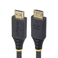StarTech.com 3ft (0.9m) High Speed HDMI Cable with Gripping Connectors, 4K 60Hz/1440p 144Hz, HDR10/HDCP 2.2/ARC, 18Gbps, UHD HDMI 2.0 Cord for TV/Monitor/Display, TPE Jacket
