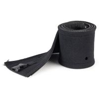 StarTech.com 40'' (1m) Neoprene Cable Management Sleeve with Zipper & Buckle - 1.2'' (3cm) Diameter - Computer/PC Power/Network/AV Cord Cover/Manager - Flexible Cable Organizer Wrap - Black