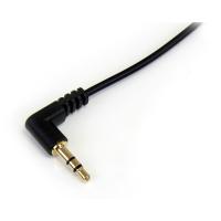 StarTech.com 6 ft Slim 3.5mm to Right Angle Stereo Audio Cable - M/M