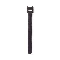 StarTech.com 6in Hook and Loop Cable Ties - 50 Pack - Black - Reusable Cable Straps - Adjustable and Flexible - Cord Organizer Tie/Wraps for Cable Management - Wire Loop Ties