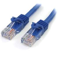 StarTech.com Cat5e Patch Cable with Snagless RJ45 Connectors - 3m, Blue