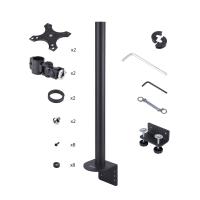 StarTech.com Desk Mount For 2x Vertically Stacked Monitors, Dual 49'', Total 70lb (32kg), C-Clamp, Quick-Release VESA, view image 10 of 10