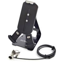 StarTech.com Secure Tablet Stand w/ K-Slot Cable Lock - Locking Tablet Holder for 7.9''-13'' Tablets - Universal Adjustable Tablet Mount for Desk/Surface - Lockable Anti-Theft Security Mount