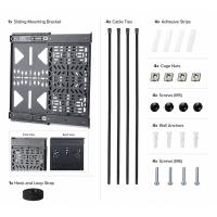 StarTech.com Slide-Out AV Component Storage Panel, Cable Box and Accessories Mounting, 22lb (10kg) Max, Behind-TV Media Wall, view image 6 of 12