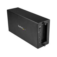 StarTech.com Thunderbolt 3 PCIe Expansion Chassis, External Enclosure with One PCI Express Slot, PCIe Box for Laptops/Desktops/All-In-Ones, 5K/4K Output Via TB3/DP Ports, TAA Compliant