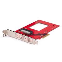 StarTech.com U.3 to PCIe Adapter Card, PCIe 4.0 x4 Adapter For 2.5'' U.3 NVMe SSDs, SFF-TA-1001 PCI Express Add-in Card for Desktops/Servers, TAA Compliant - OS Independent