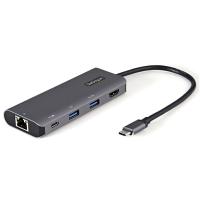 StarTech.com USB C Multiport Adapter - 10Gbps USB Type-C Mini Dock with 4K 30Hz HDMI - 100W Power Delivery Passthrough - 3-Port USB Hub, GbE - USB 3.1/3.2 Gen 2 Laptop Dock - 10'' Cable