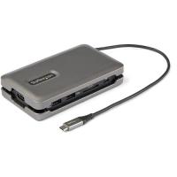 StarTech.com USB C Multiport Adapter - USB C to 4K 60Hz HDMI 2.0 - 2-Port 10Gbps USB Hub - 100W Power Delivery Pass-through - GbE - SD/MicroSD - USB Type-C Mini Dock - 10'' Cable
