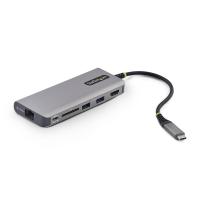 StarTech.com USB-C to HDMI Multiport Adapter, 140W PD Charging, 4K 60Hz, 3-Port USB 10Gbps Hub, SD Card Slot, 2.5GbE, Mini Dock for MacBook / Dell / Thinkpad / HP